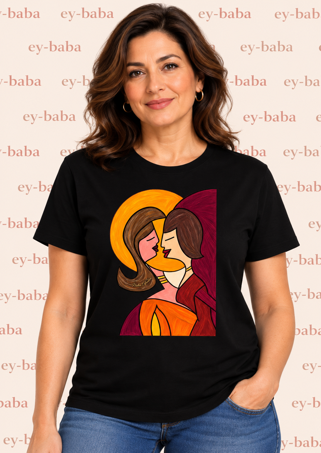 Whispers of Two – Women's Art T-Shirt